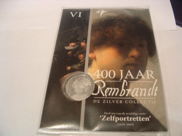 (afbeelding voor) Rembrandt VI 2006 Nederland zilver BU
